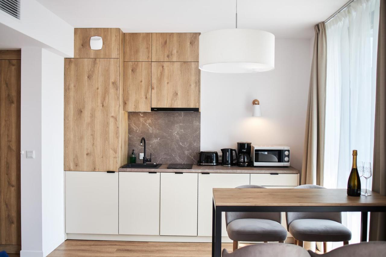 Jantaris Mielno Apartamenty Przy Plazy Ngoại thất bức ảnh