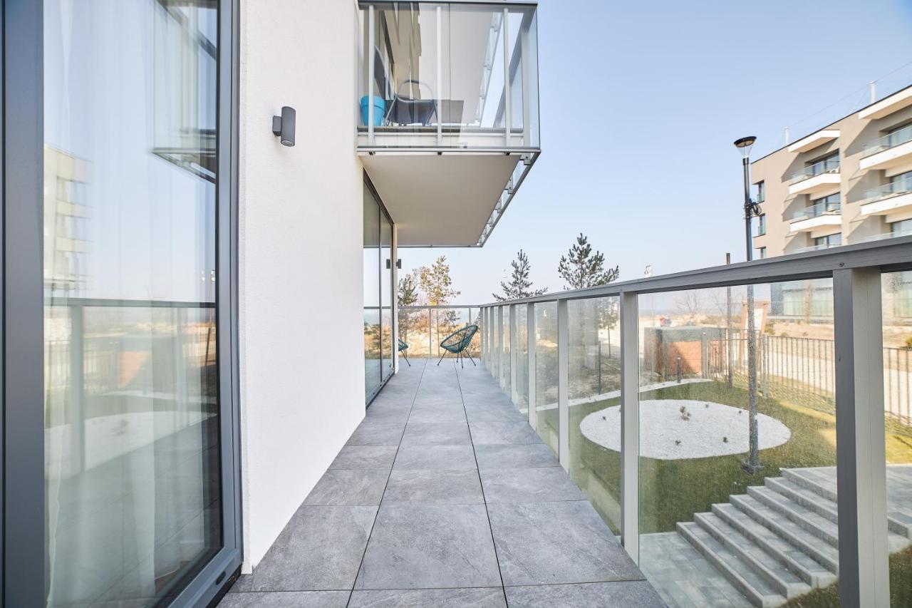 Jantaris Mielno Apartamenty Przy Plazy Ngoại thất bức ảnh